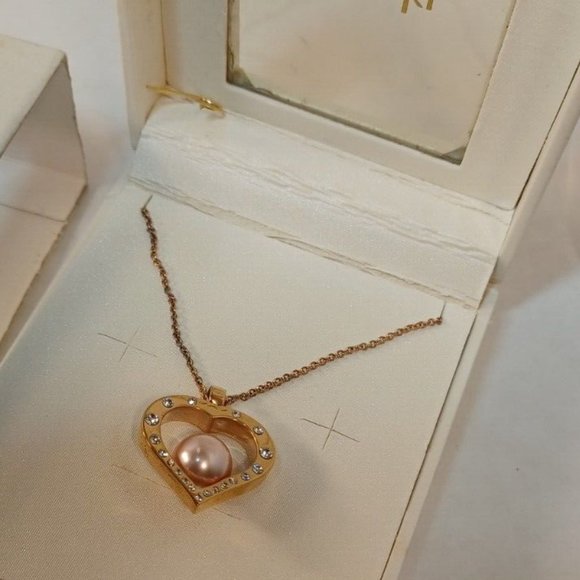 MISAKI NECKLACE Heart Shaped -NEW- Box Shipping with Tracking! - Picture 7 of 14